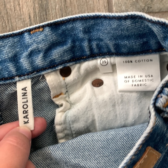 Girlfriend Karolina denim jeans - Picture 7 of 7